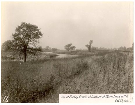 1916 photo of prairie at Turkey Creek